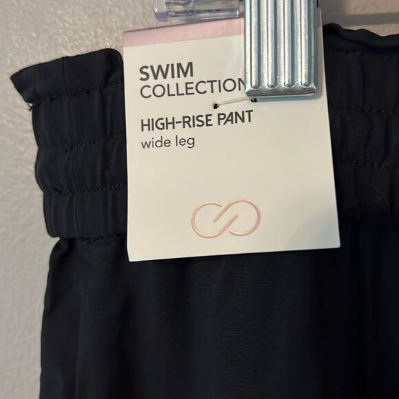 New! Calia Carrie Underwood Wide Leg Swim Cover Up Pant Size Large Black NWT - Picture 10 of 16